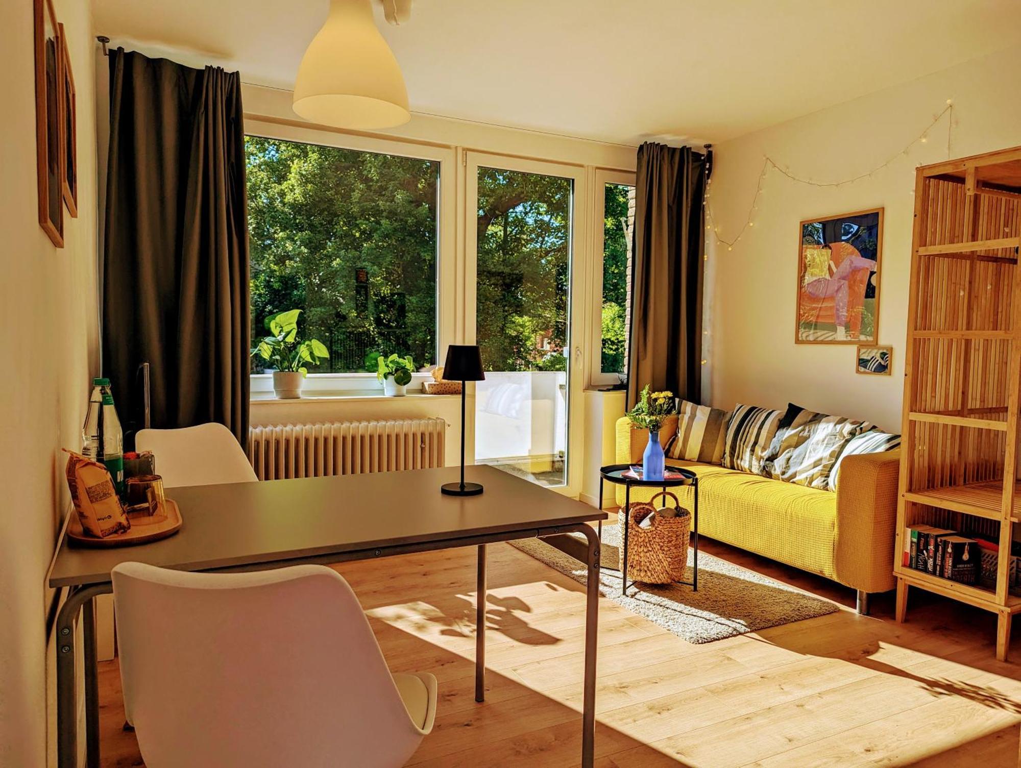 Apartment Mit Balkon In Hannover-Ahlem Dış mekan fotoğraf