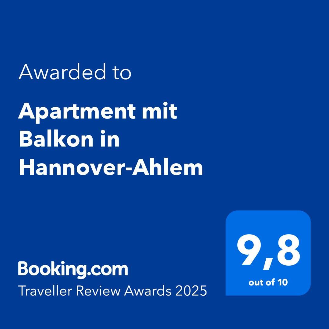 Apartment Mit Balkon In Hannover-Ahlem Dış mekan fotoğraf